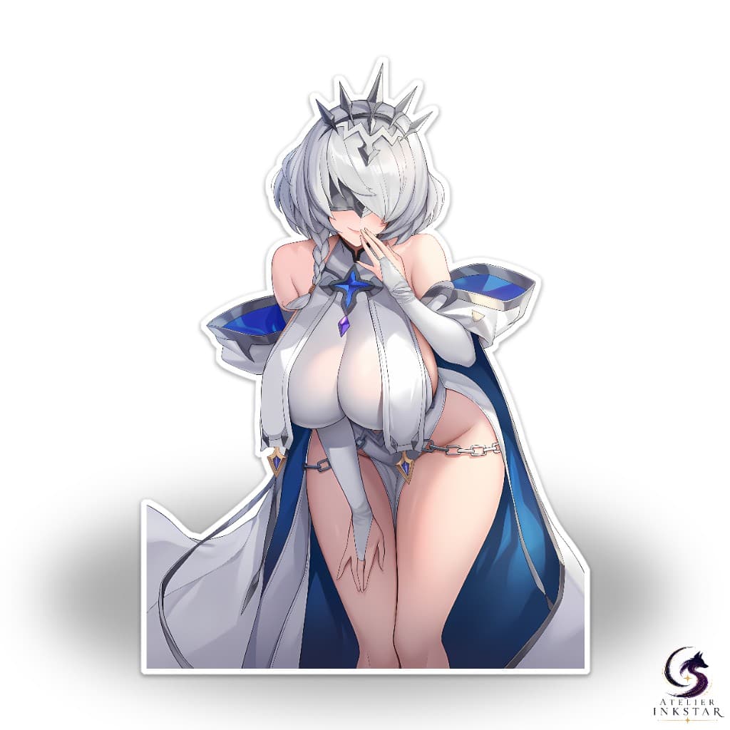 Lady of the Scales — Lady of the Scales vinyl sticker